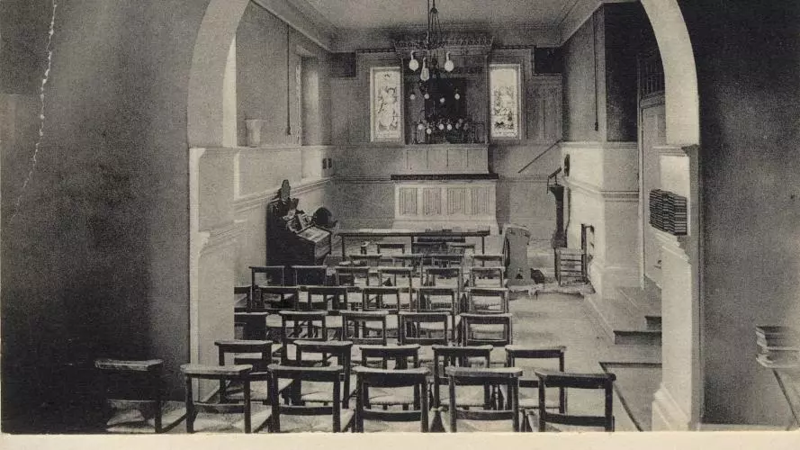 original chapel in old hall p 167 helena deneke memoir vol iii