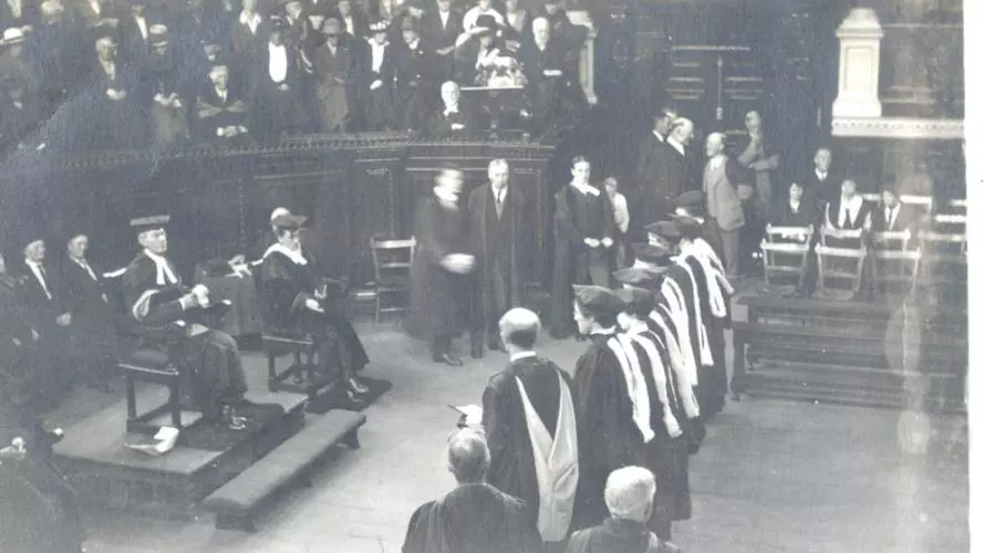 Degree Day, October 1920.