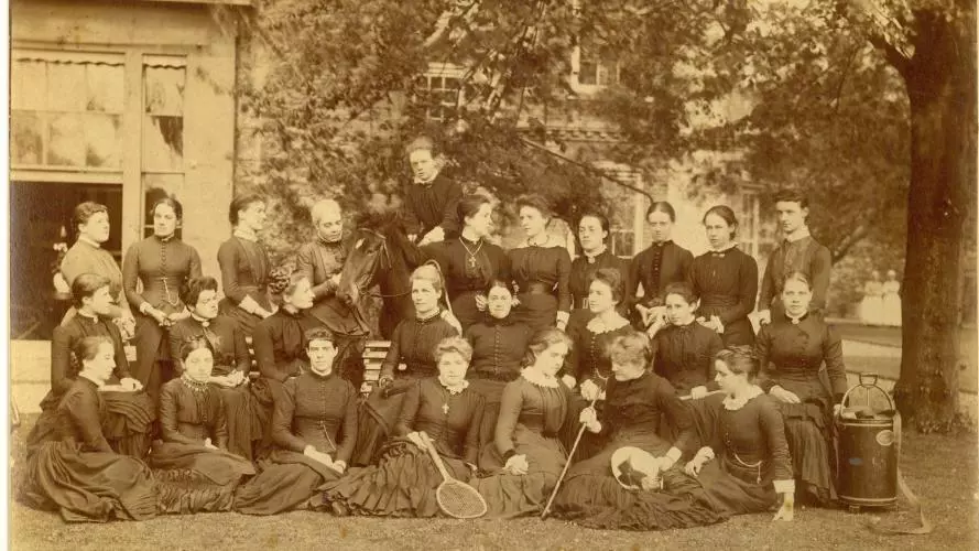 Somerville College c 1885. Copyright @ Somerville College 