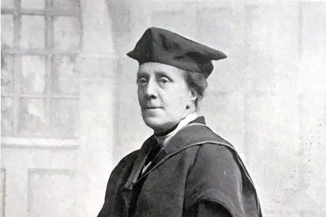 Annie Rodgers (1920 degree ceremony)