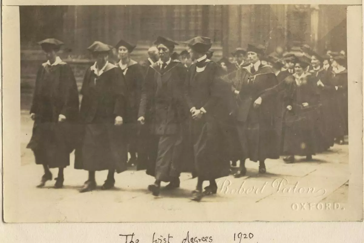degree students 1920 h deneke memoir